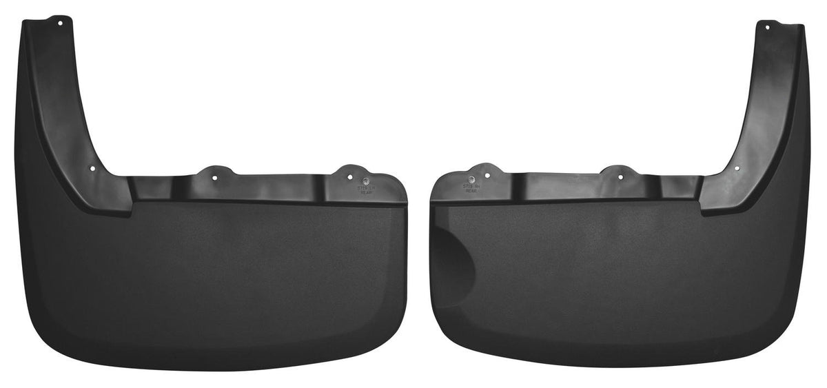 Black mud flap from Husky Liners part number 57191