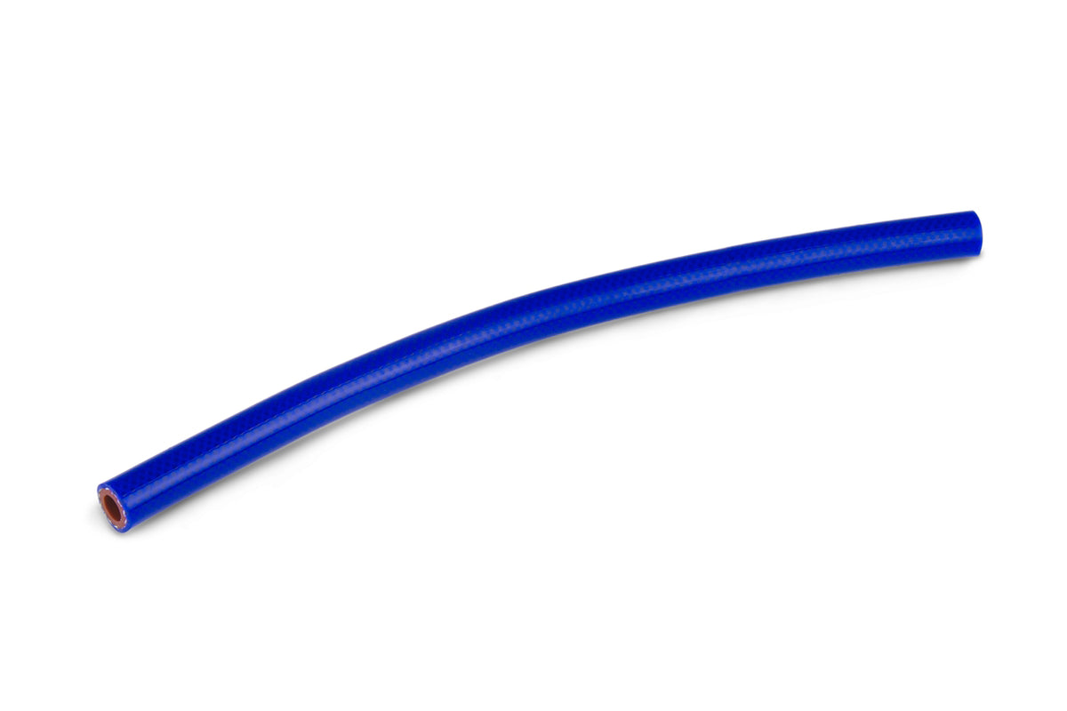 Blue silicone hvac heater hose from HPS Performance part number HTHH-025-BLUE
