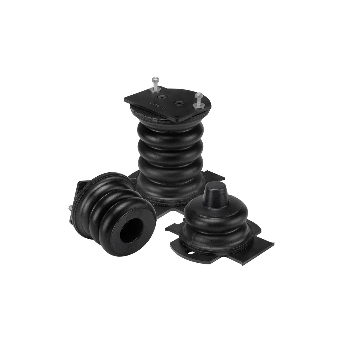 Black air suspension helper spring kit from SuperSprings part number SSR-201-47-2
