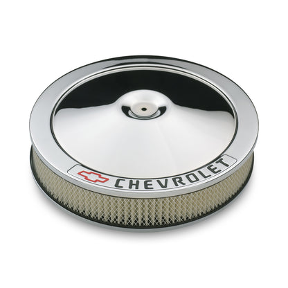 Chrome steel air cleaner assembly 14 diameter from Proform part number 141-906