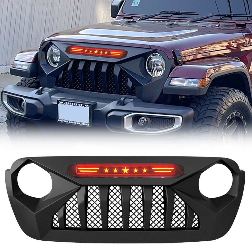 Matte black abs plastic grille from AMERICAN MODIFIED part number AMJPCA00110