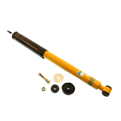 Yellow paint suspension shock absorber from Bilstein part number 24-068819