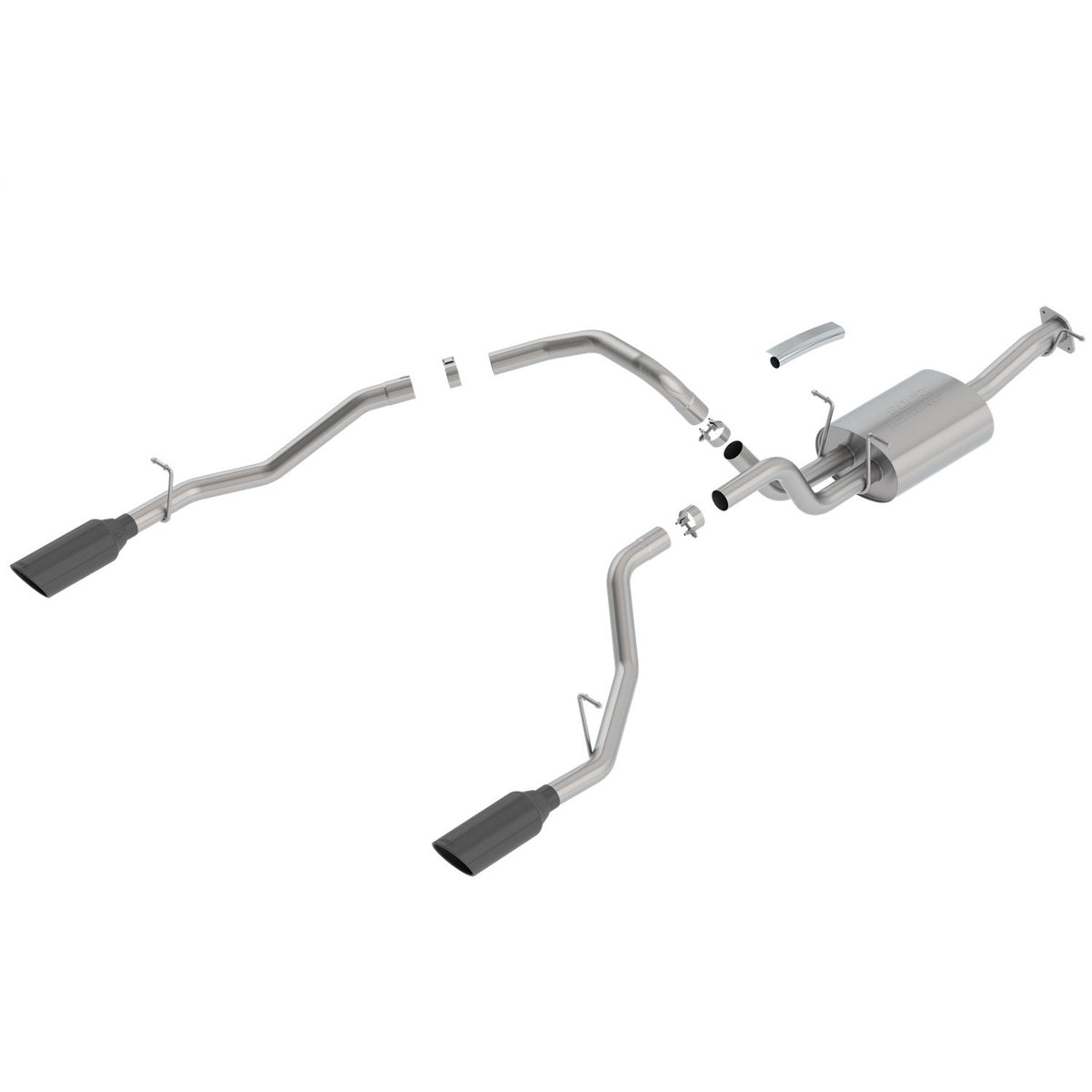 T-304 stainless steel exhaust system kit from Borla part number 140758BC