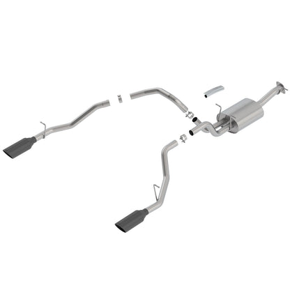 T-304 stainless steel exhaust system kit from Borla part number 140758BC