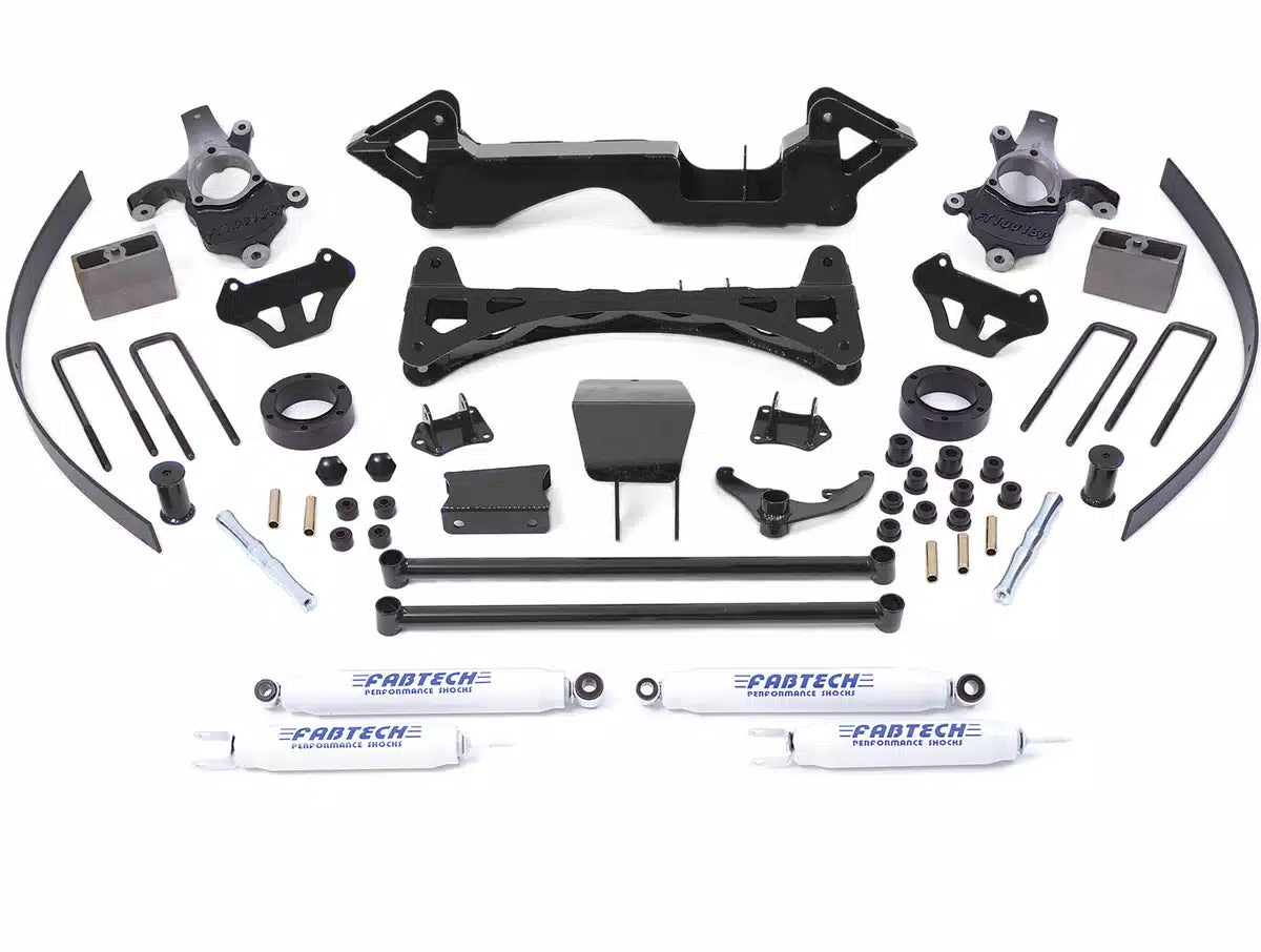 Performance Lift System w/Shocks from Fabtech part number K7003M