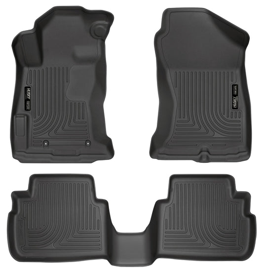 Husky Liners 99661 Weatherbeater - Front & 2nd Seat Floor LinersFloor LinerHusky Liners