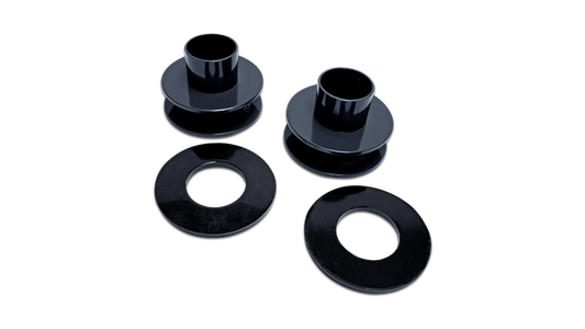 Black smooth metal suspension leveling kit from Body Armor 4x4 part number 50207-FD