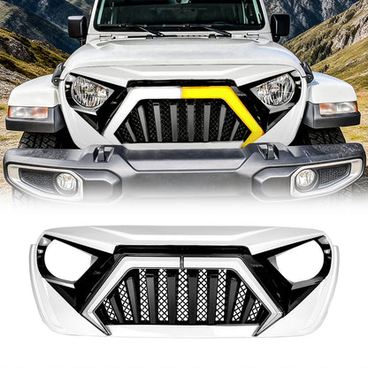 Black and white abs plastic grille from AMERICAN MODIFIED part number AMJPCA00142
