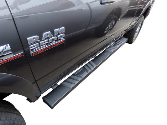 Textured black running board set with step pads from Steelcraft part number 500-23300