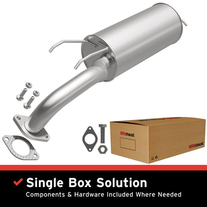 Exhaust Muffler Kit from BRExhaust part number 108-0007