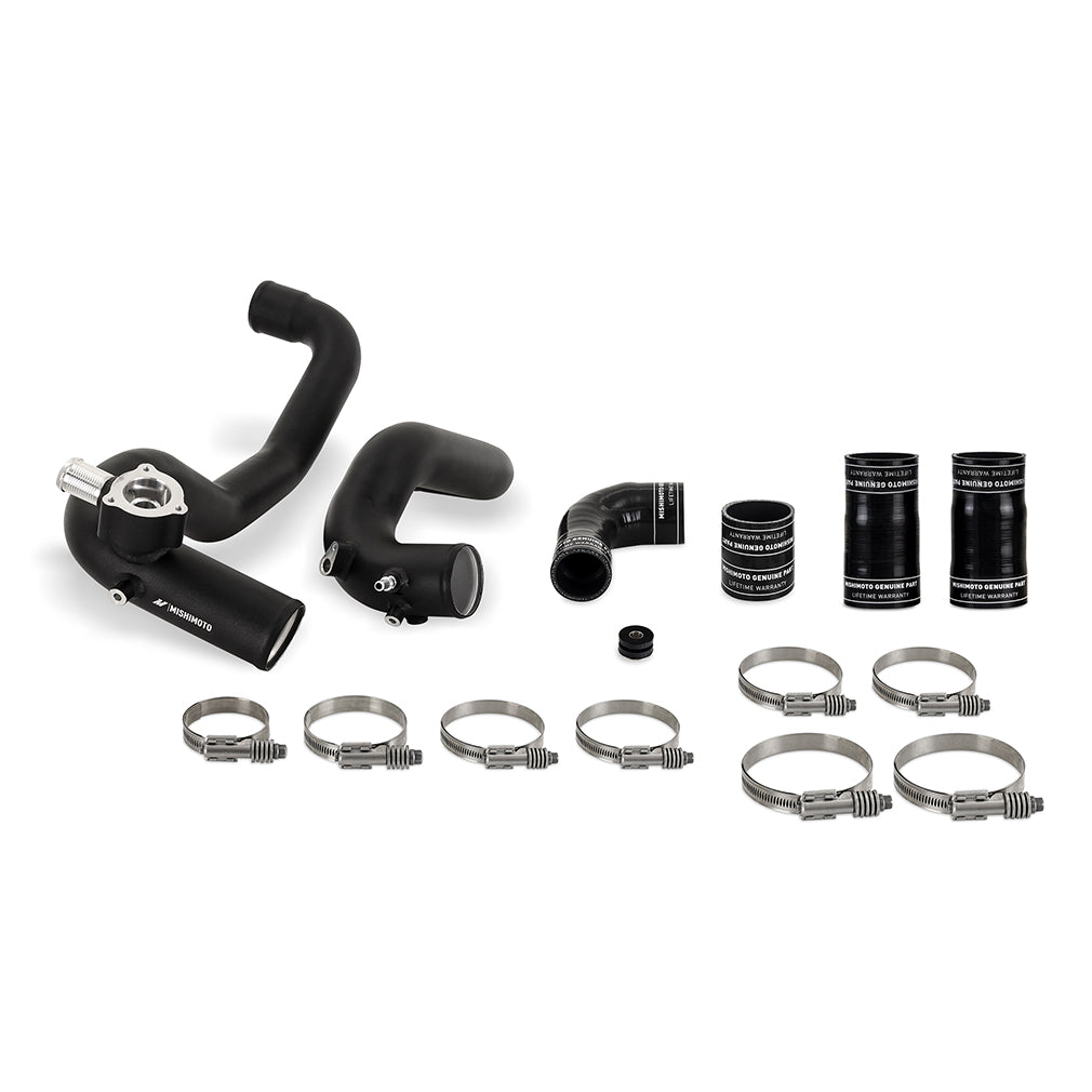 Powder coated intercooler pipe set from Mishimoto part number MMICP-BR23-21UHBK