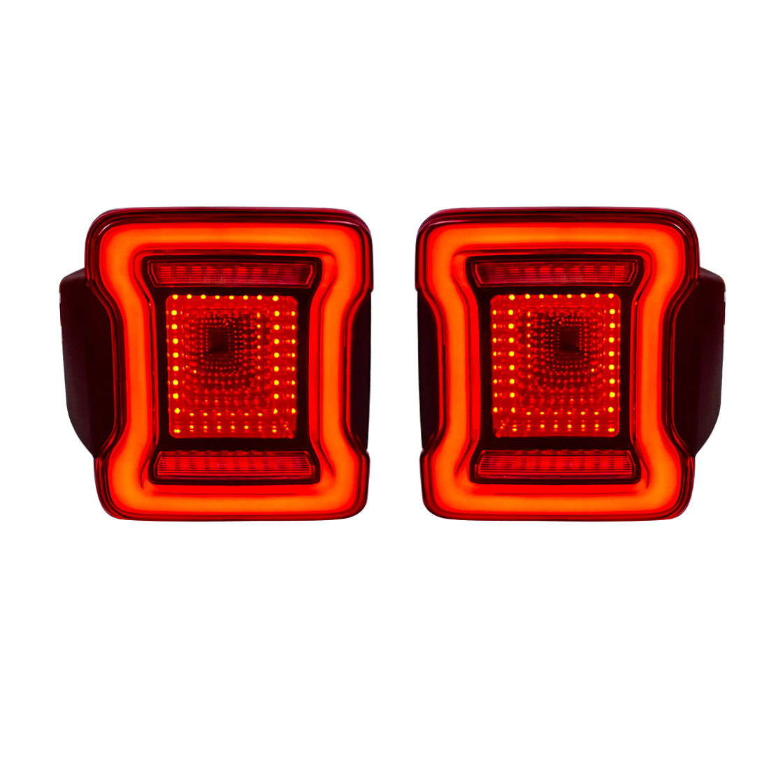Red tail light set from AMERICAN MODIFIED part number AMJPCA03305