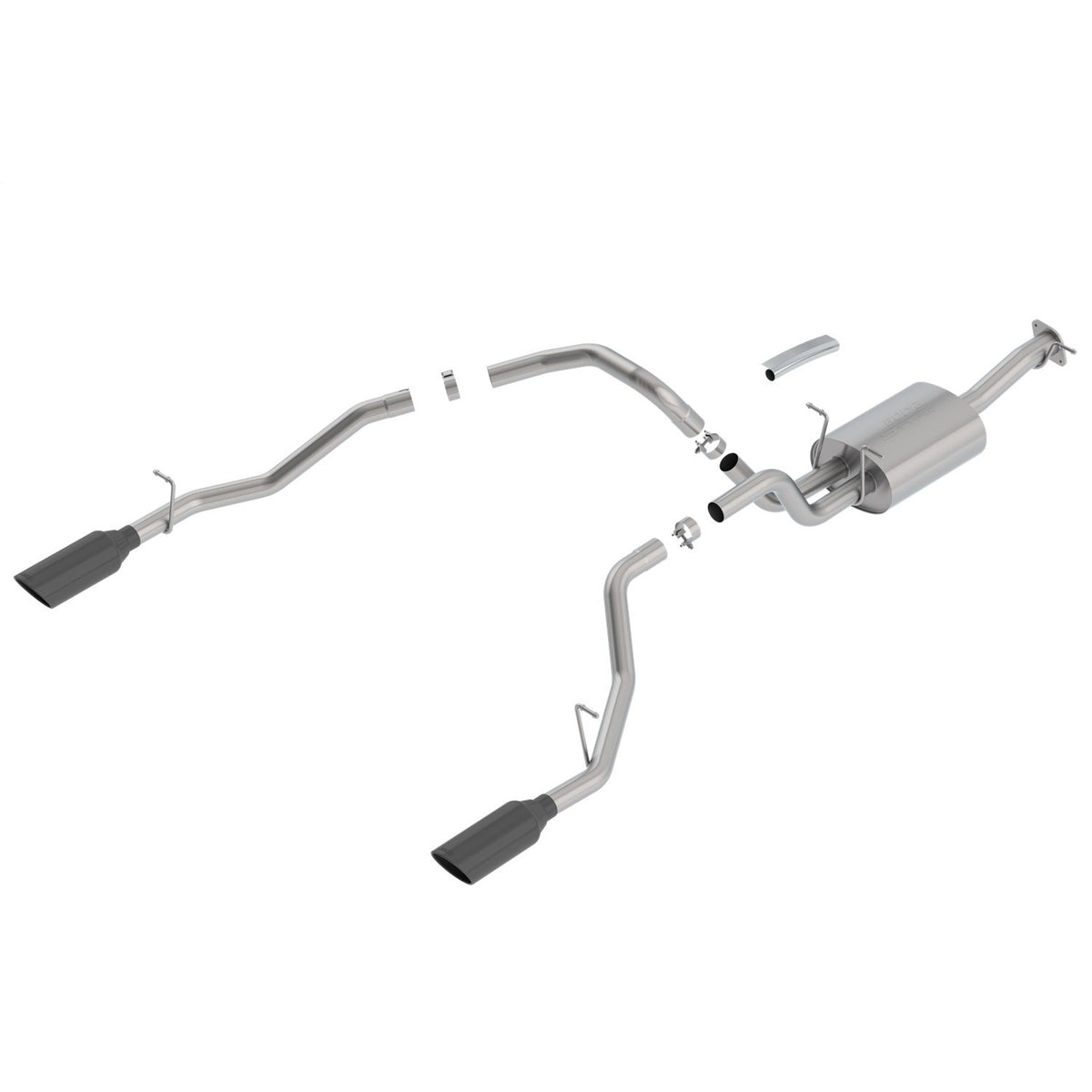 T-304 stainless steel exhaust system kit from Borla part number 140752BC