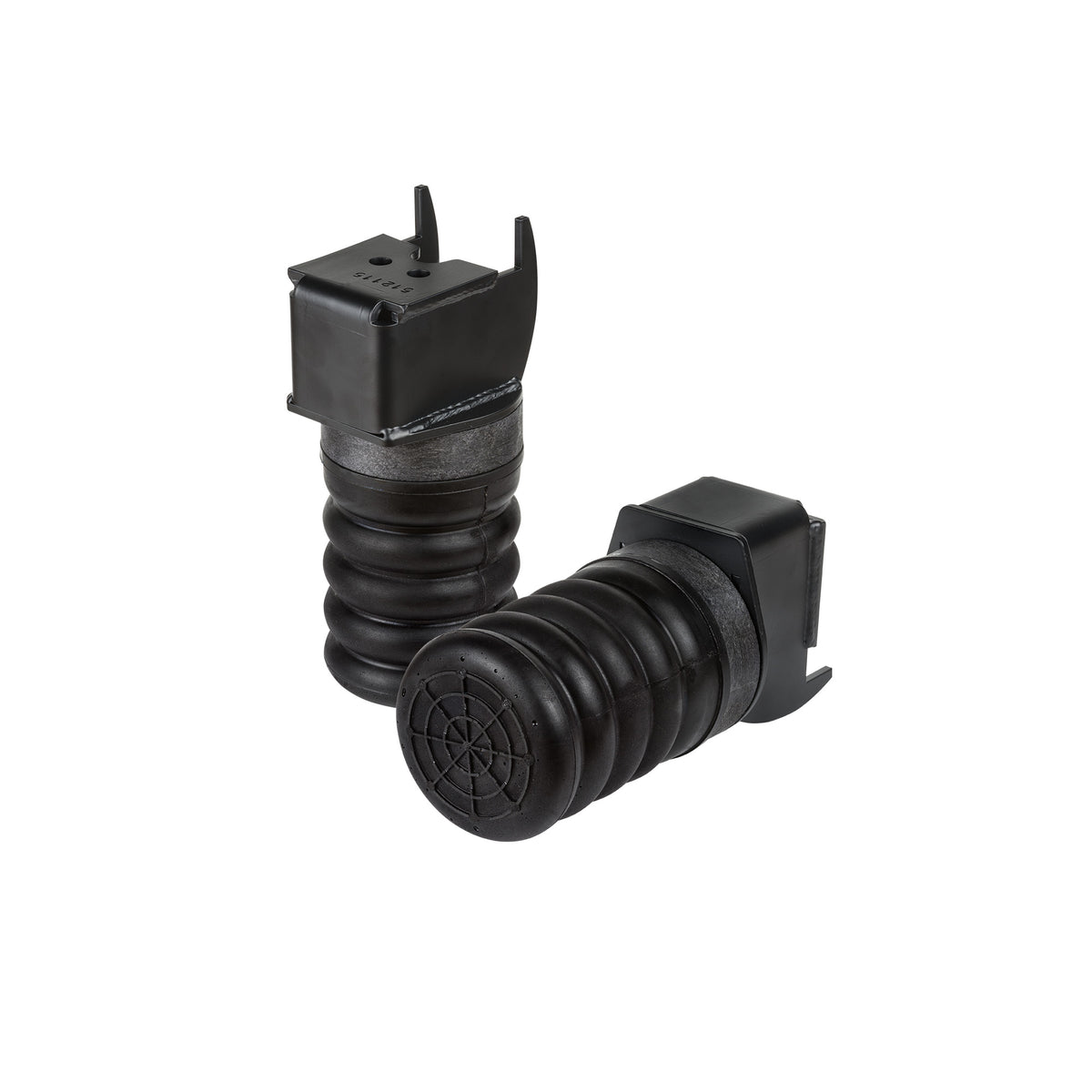 Black air suspension helper spring kit from SuperSprings part number SSR-117-47