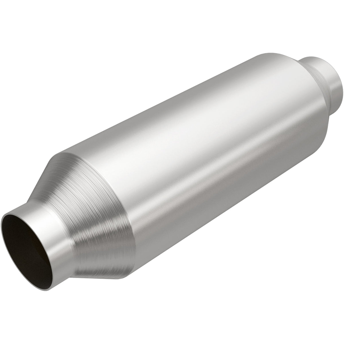 Stainless stainless steel catalytic converter from MagnaFlow Exhaust Products part number 5451306