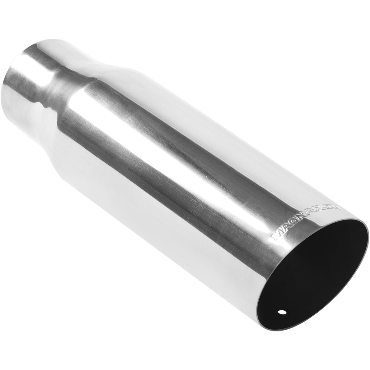 Polished stainless steel exhaust tail pipe tip from MagnaFlow Exhaust Products part number 35205
