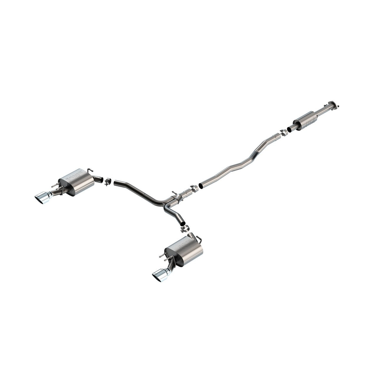 T-304 stainless steel exhaust system kit from Borla part number 140967