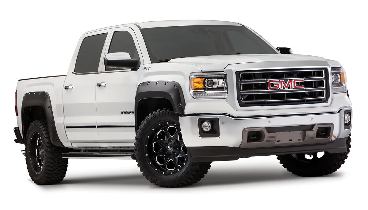 Black abs thermoplastic fender flare set from Husky Liners part number 2804960