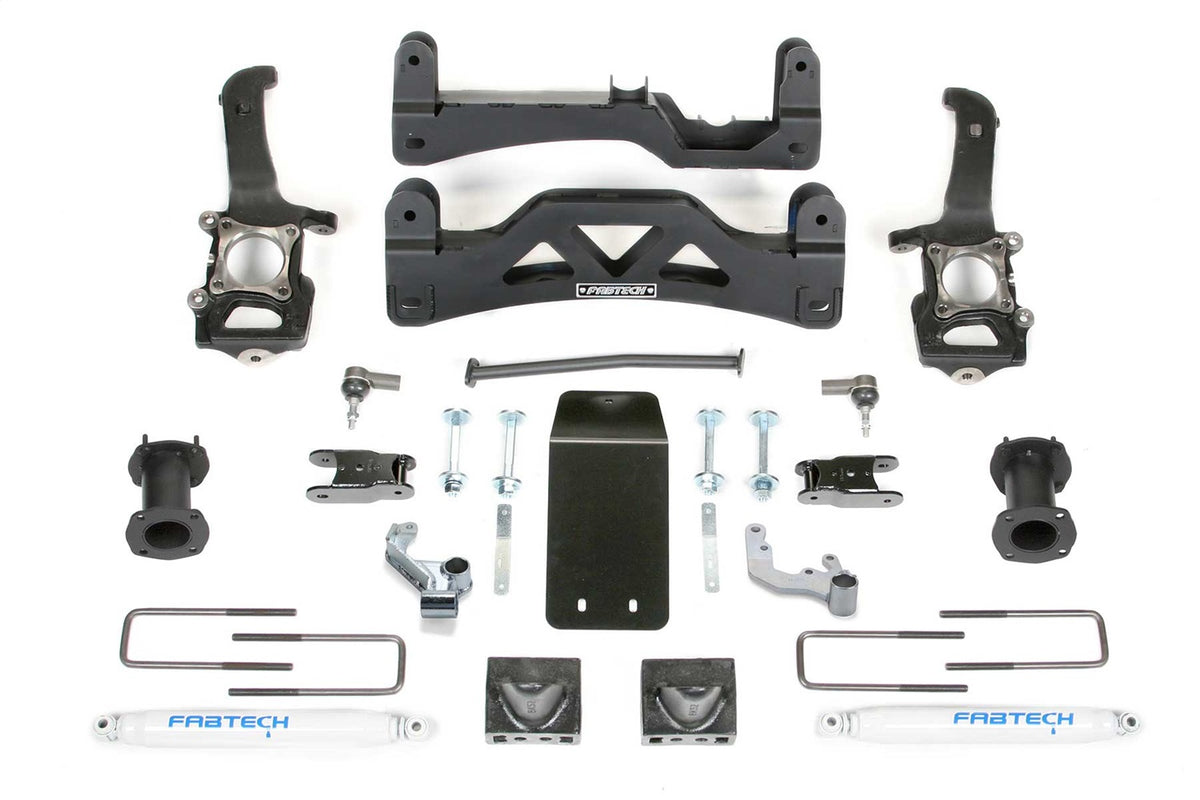 Basic Lift System w/Shocks from Fabtech part number K2190
