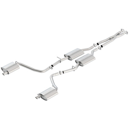 T-304 stainless steel exhaust system kit from Borla part number 140649