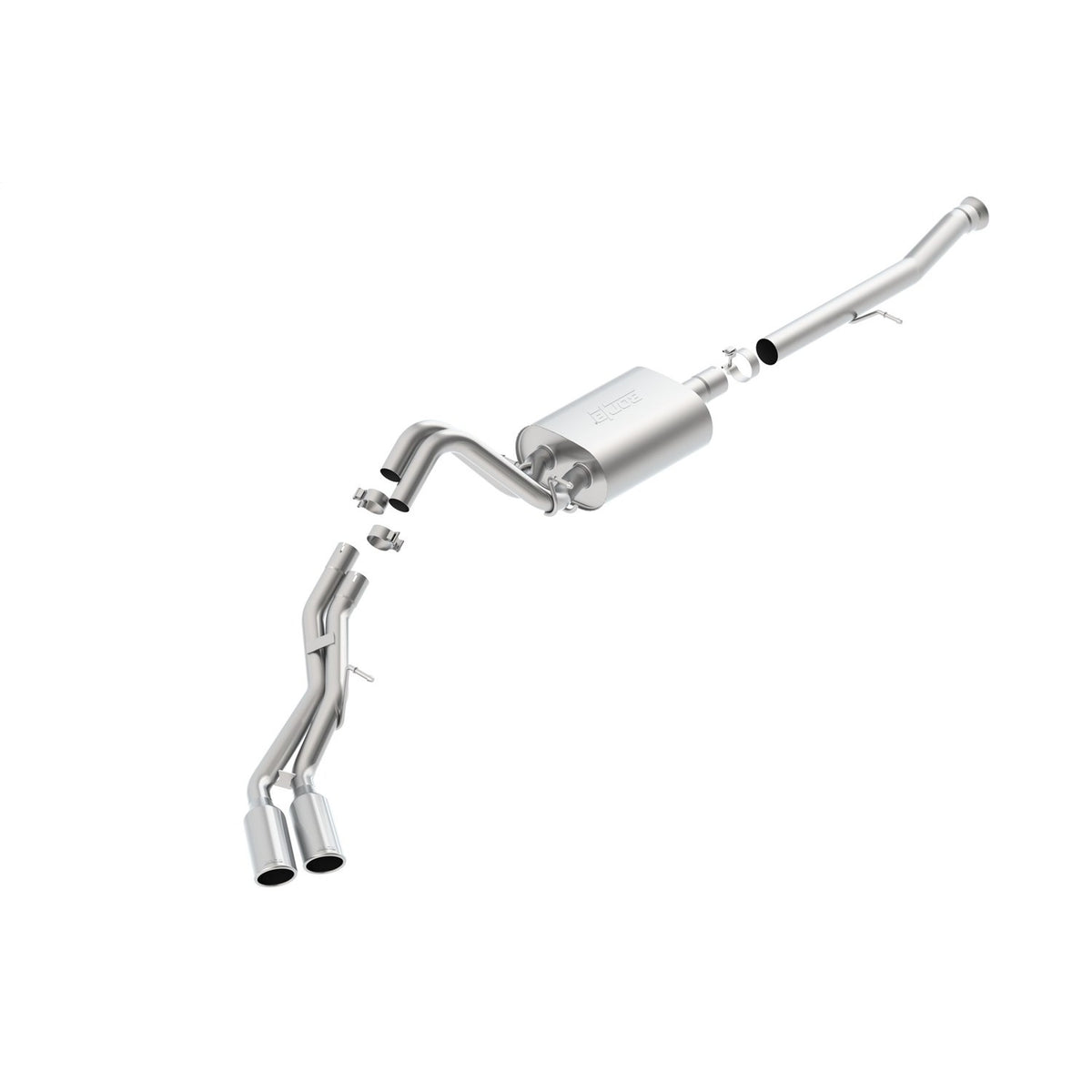 T-304 stainless steel exhaust system kit from Borla part number 140653