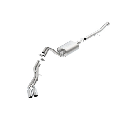 T-304 stainless steel exhaust system kit from Borla part number 140653