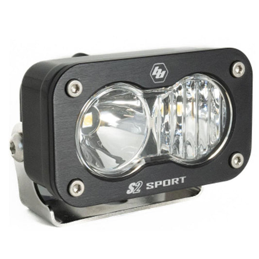 Black auxiliary light with mounting hardware from Baja Designs part number 540003