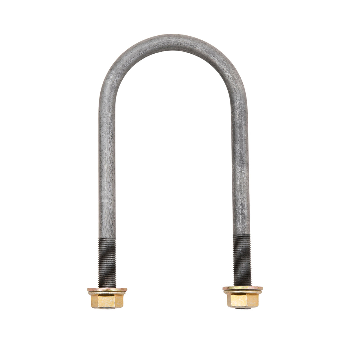 Silver steel leaf spring axle u-bolt from Husky Towing part number UBK300725