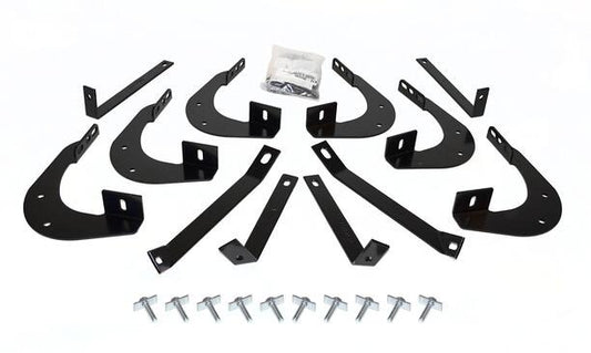 Mild steel step nerf bar mount kit from Big Country part number 391235