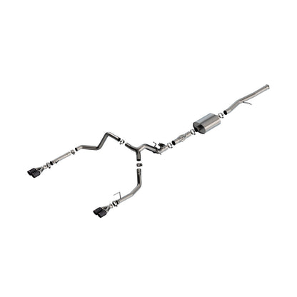 T-304 stainless steel exhaust system kit from Borla part number 140997CFBA