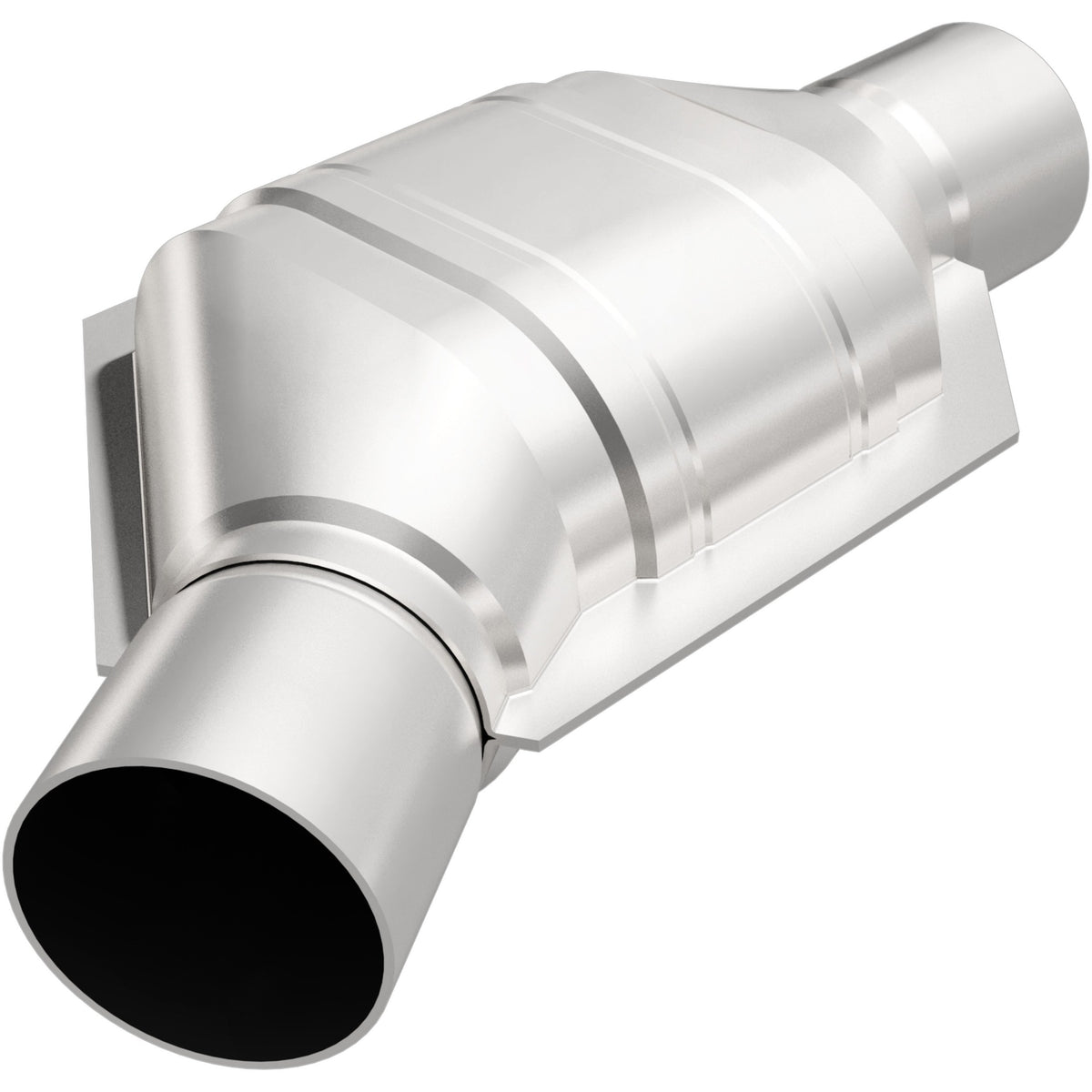 Stainless stainless steel catalytic converter from MagnaFlow Exhaust Products part number 447176