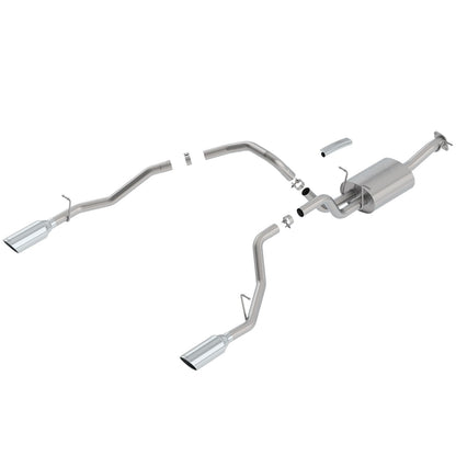 T-304 stainless steel exhaust system kit from Borla part number 140753