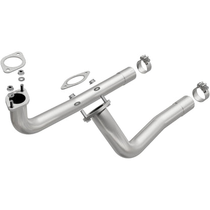 Stainless stainless steel exhaust manifold down pipe from MagnaFlow Exhaust Products part number 19304