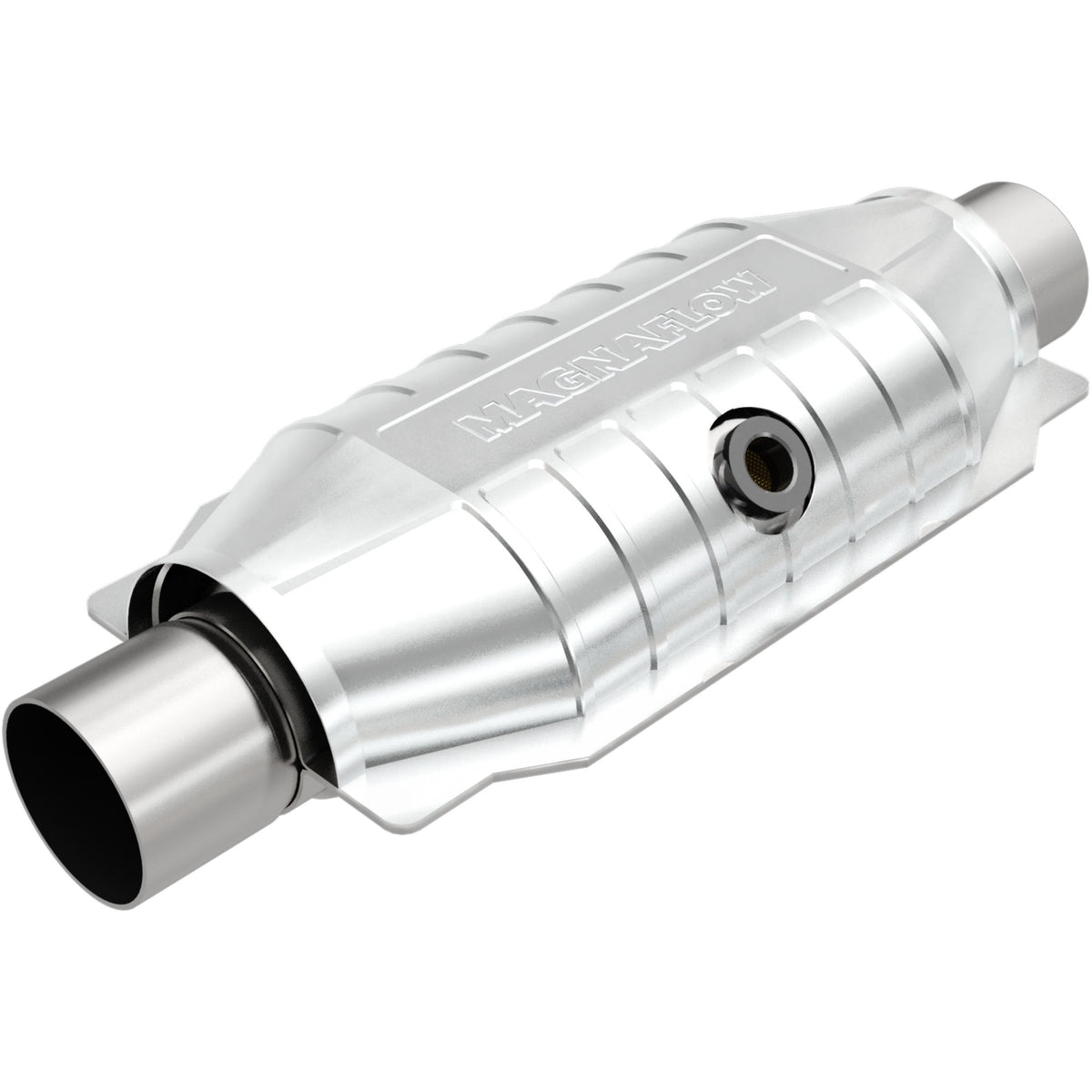 Stainless stainless steel catalytic converter from MagnaFlow Exhaust Products part number 447256