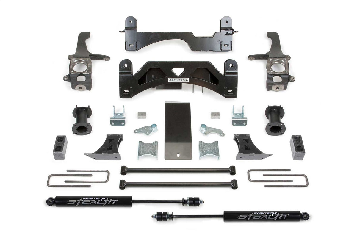 Basic Lift System w/Shocks from Fabtech part number K7009M