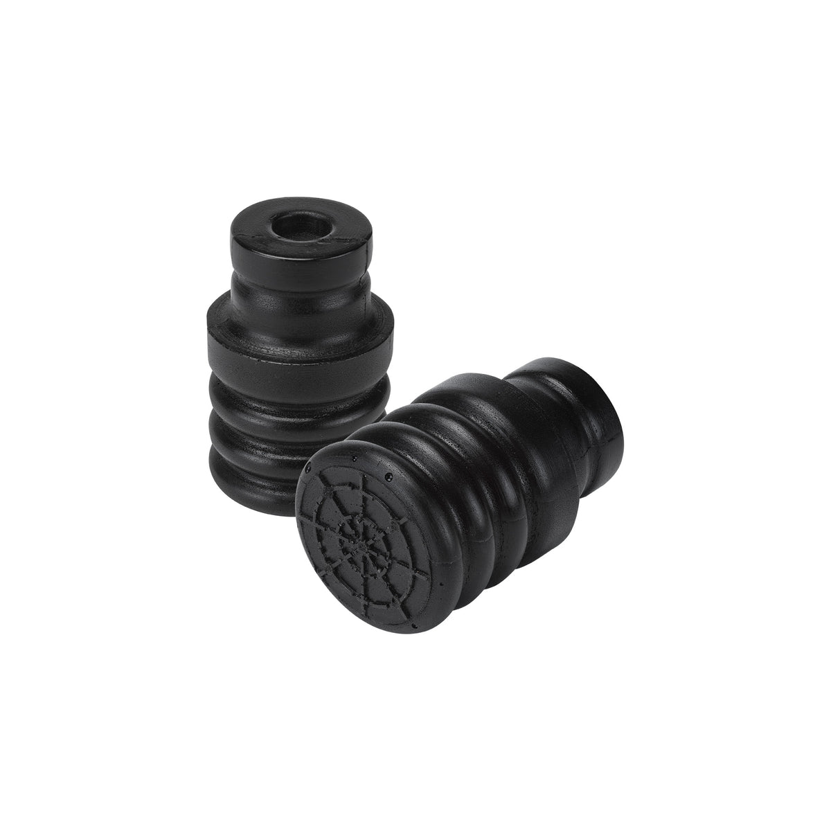 Black air suspension helper spring kit from SuperSprings part number SSR-406-47