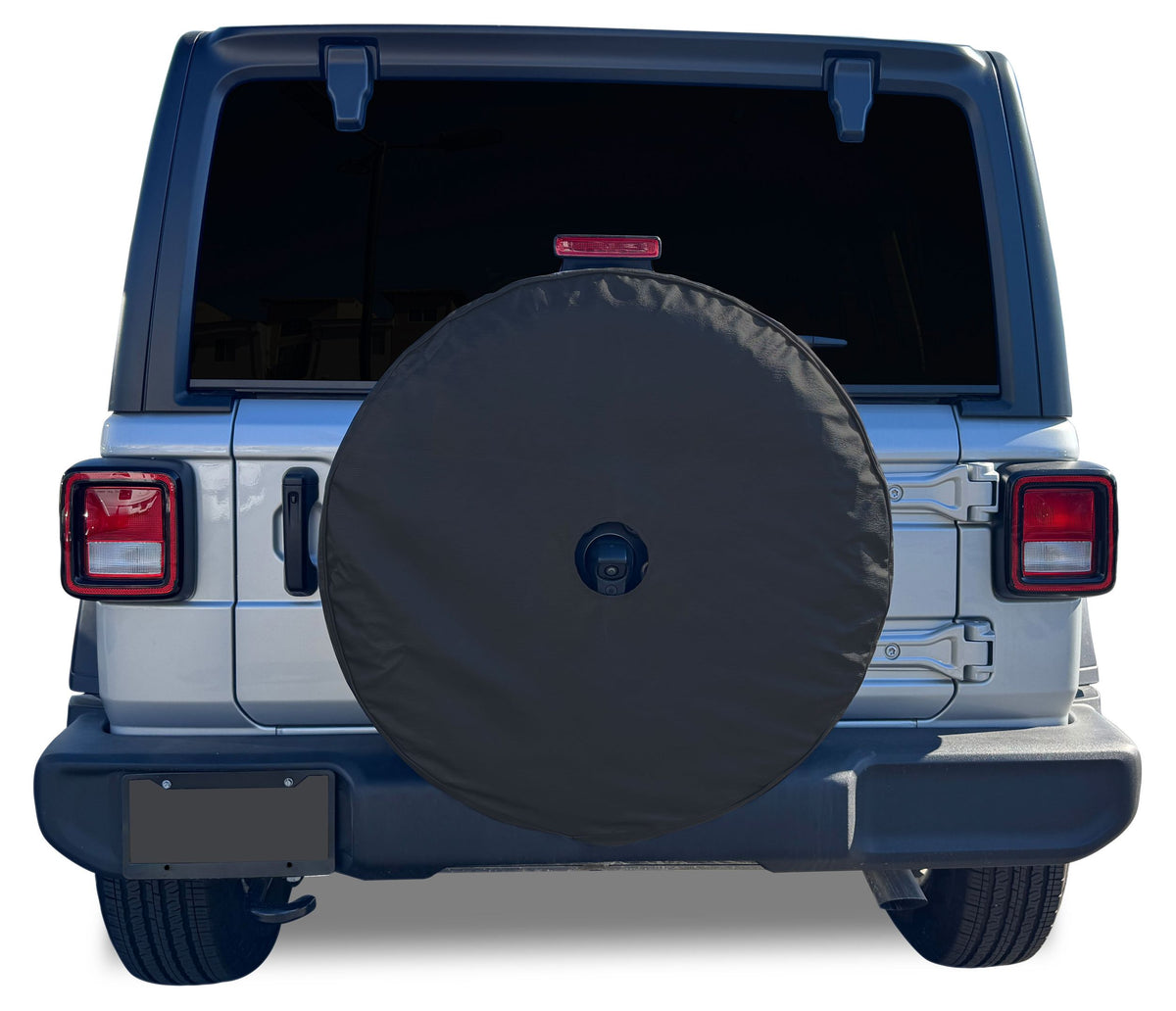 Black spare tire cover from Covercraft part number ST1105BK