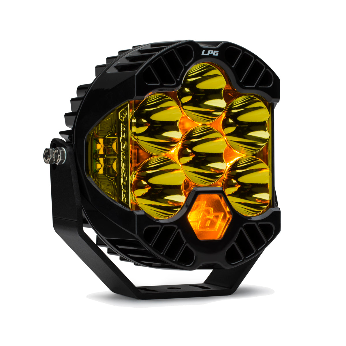 Black auxiliary light with mounting hardware from Baja Designs part number 270011