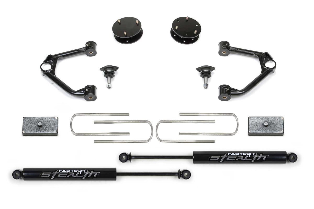 Steel suspension control arm kit from Fabtech part number FTS21306