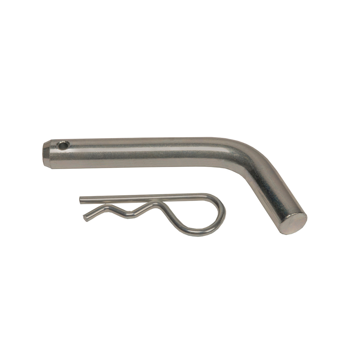 Silver polished steel trailer hitch pin 5/8 Inch diameter from Husky Towing part number 33790