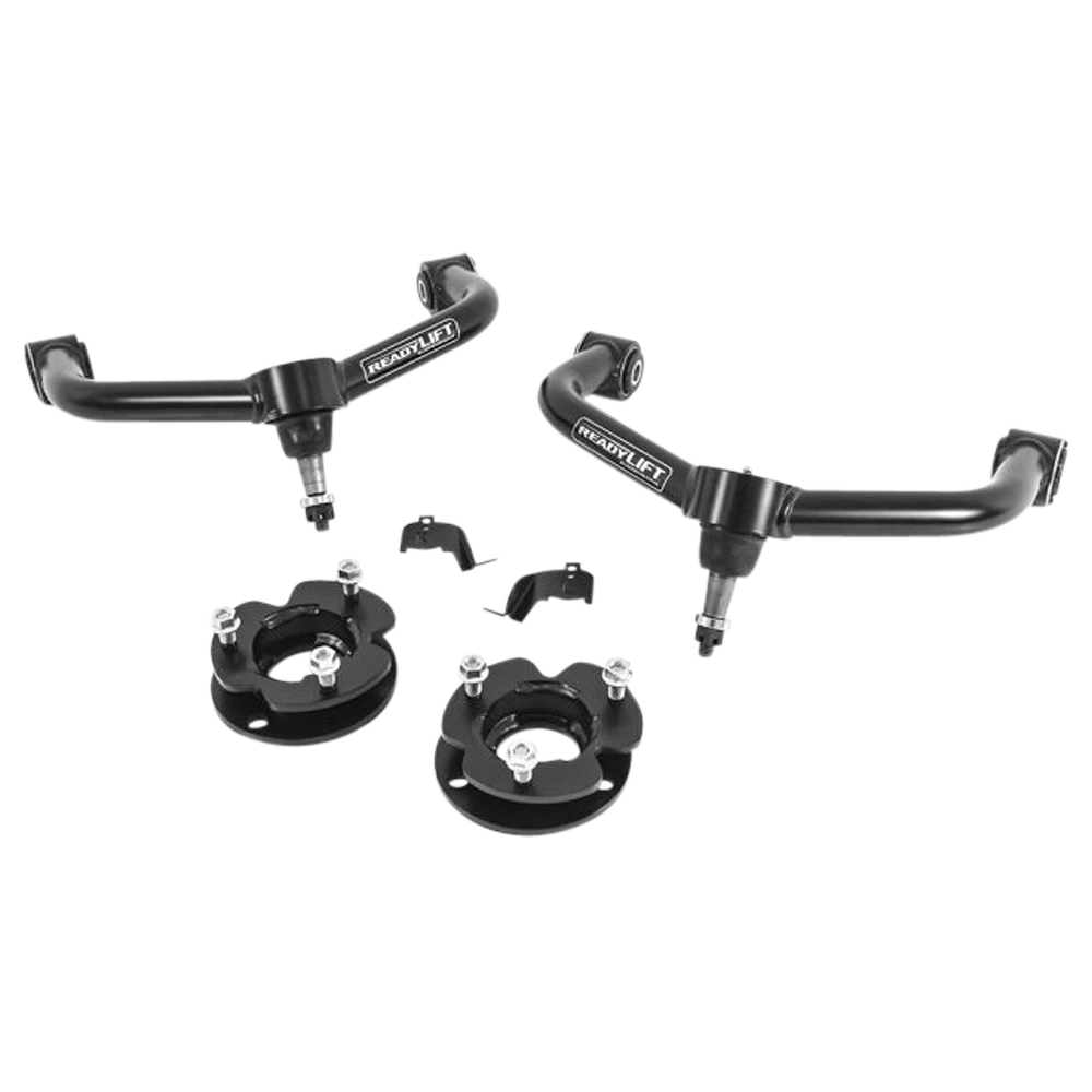 Fabricated steel suspension leveling kit from ReadyLift part number 66-19150