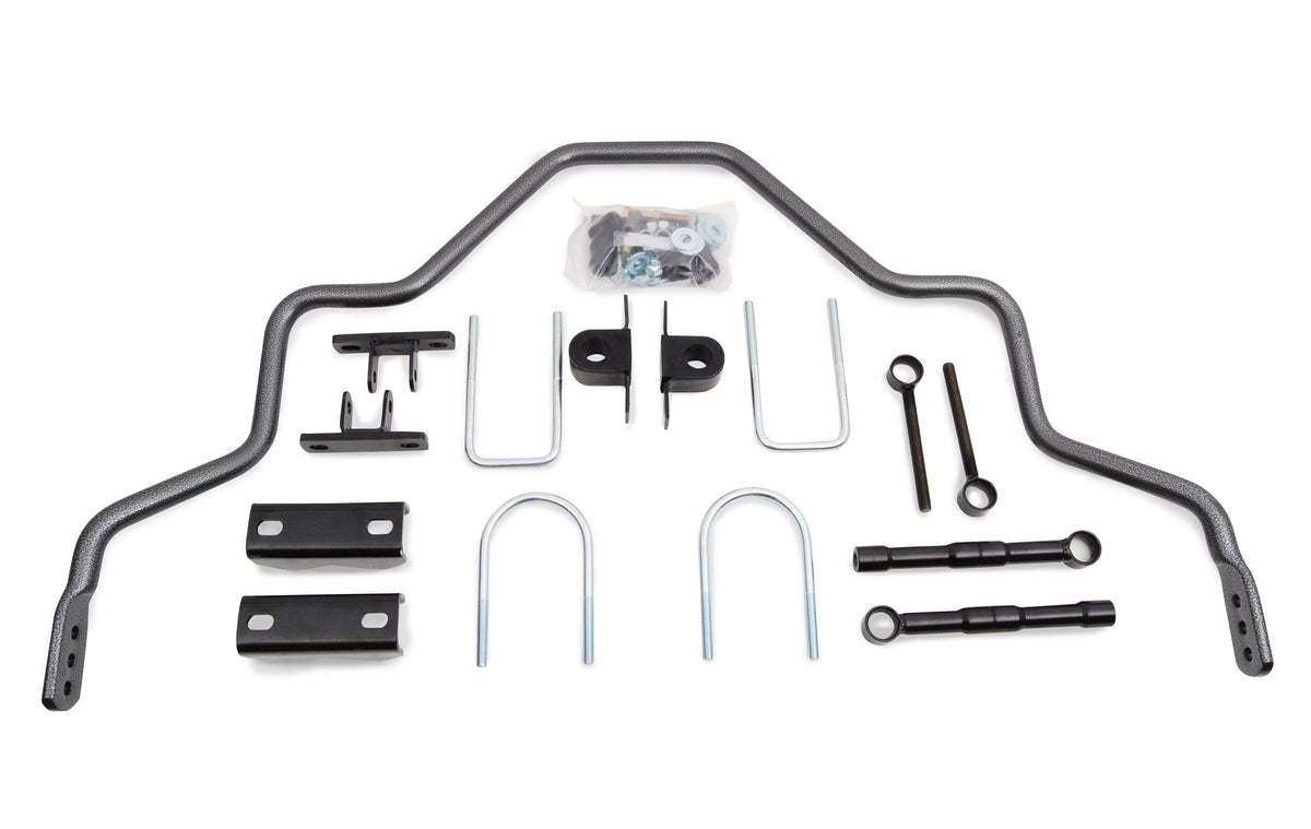 Silver hammertone suspension stabilizer bar kit from Hellwig part number 7780