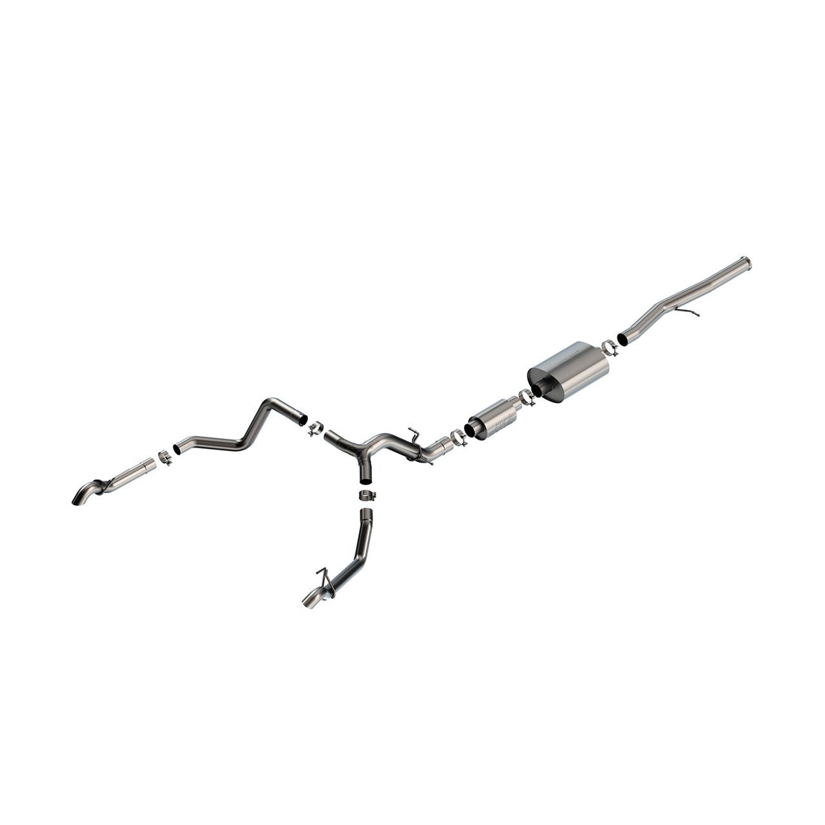 T-304 stainless steel exhaust system kit from Borla part number 140914