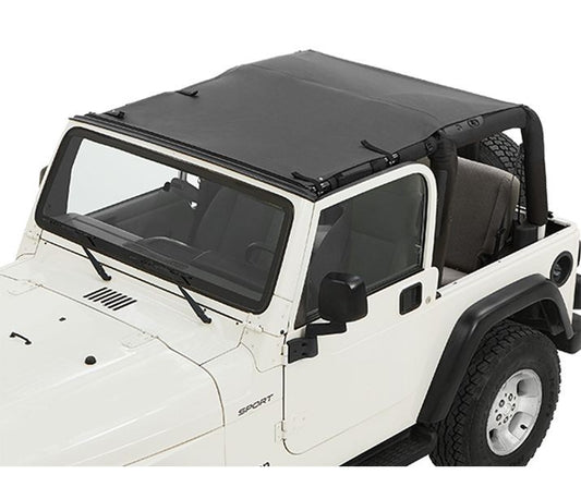 Black diamond soft top from Bestop part number 52404-35