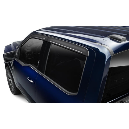 Smoke modified acrylic side window deflector from Husky Liners part number 2854168