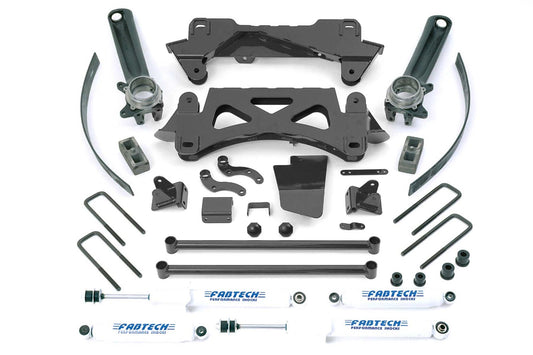 Performance Lift System w/Shocks from Fabtech part number K7002