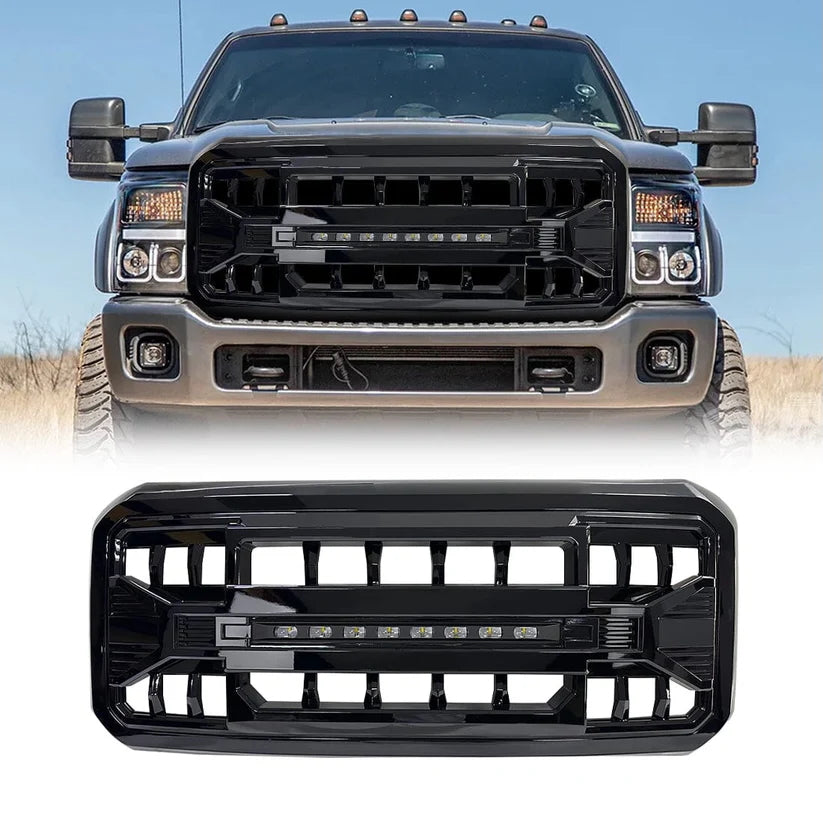 Glossy black abs plastic grille from AMERICAN MODIFIED part number AMFMFA00118