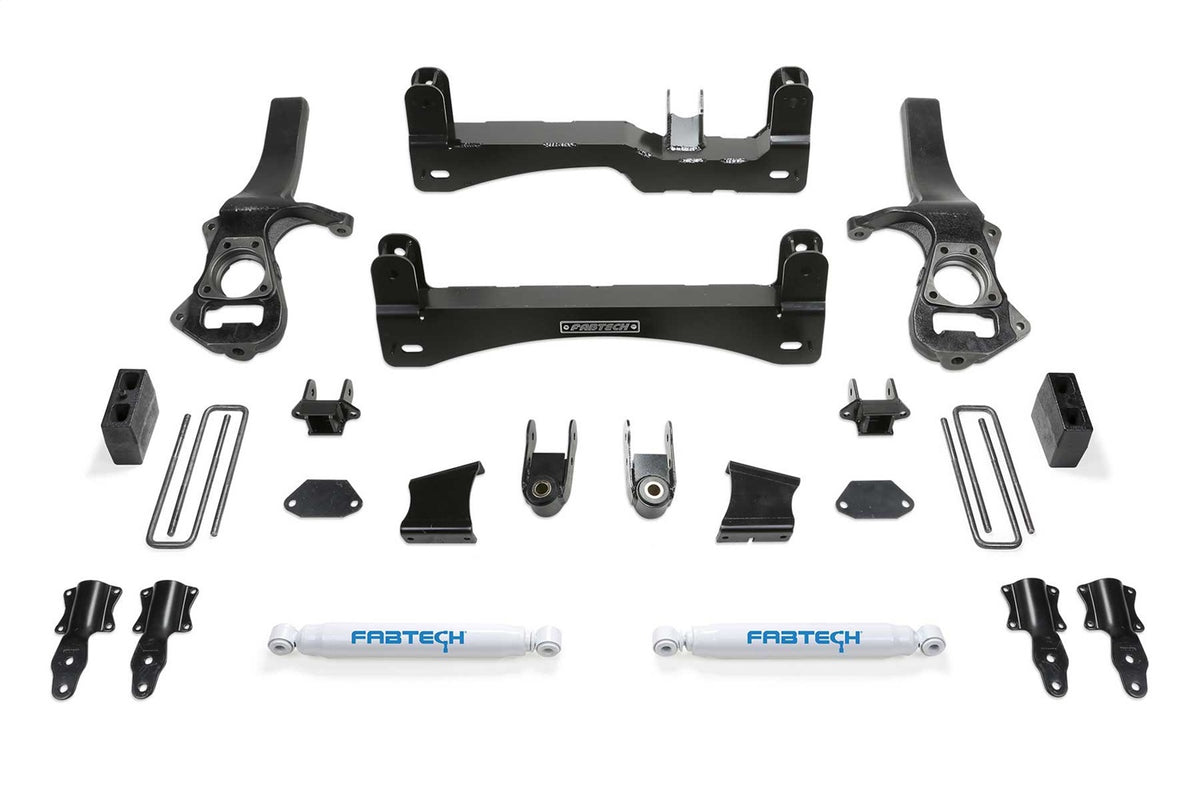 Basic Lift System w/Shocks from Fabtech part number K1150