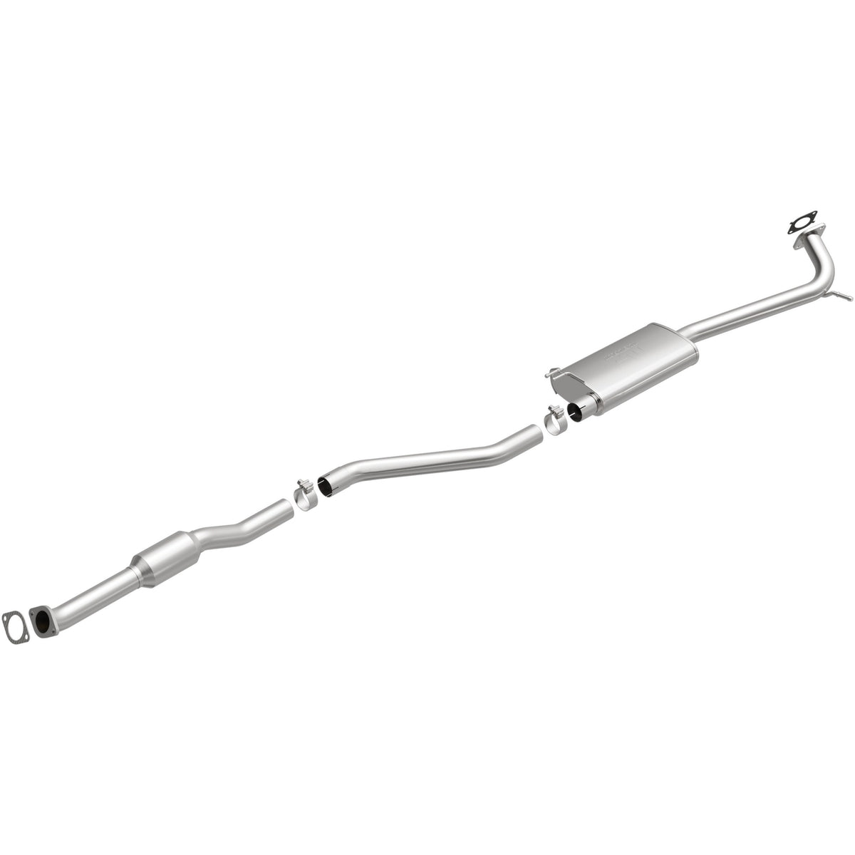 Stainless stainless steel catalytic converter from MagnaFlow Exhaust Products part number 280049