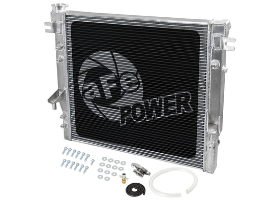 Aluminum radiator from aFe Power part number 46-52001